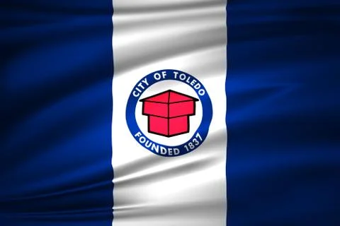 Toledo Ohio Stock Illustration