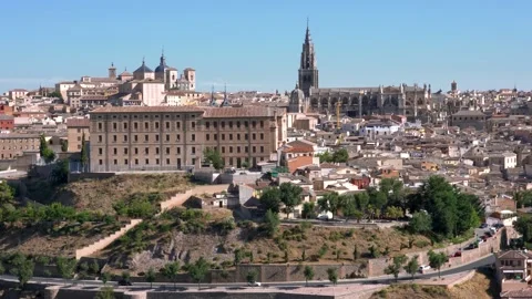 Toledo old town in Spain Stock Footage 159170762