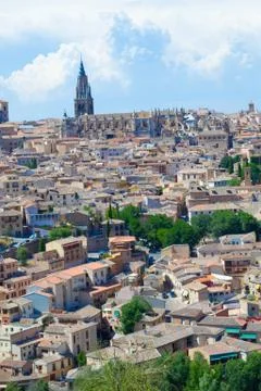 Toledo panorama Stock Photos