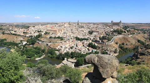 Toledo, Spain 库存影片 39936361
