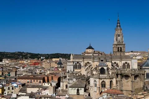 Toledo from the top Stock Photos
