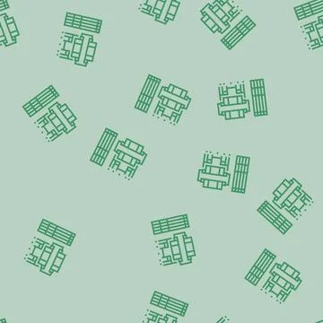 Tolerance analysis mechanical engineer line seamless pattern Stock Illustration