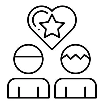 Tolerance Line Icon Stock Illustration