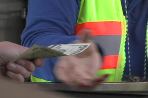 Toll booth Video stock 140729