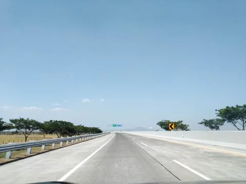 Toll Lane Foto stock