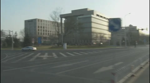 Toll road in China Stock Footage 44524340
