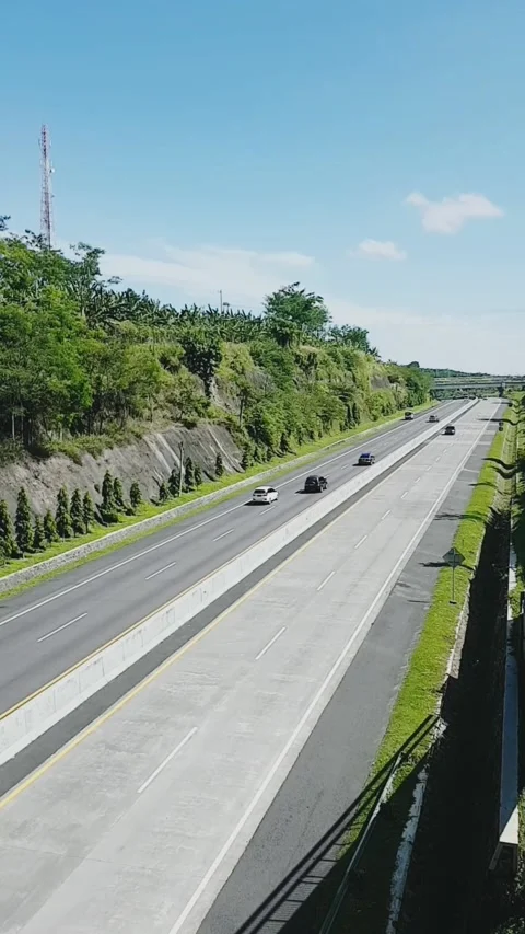 Toll Road Stock Footage 169495418