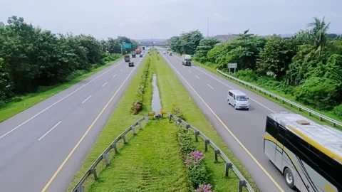 Toll Road Video stock 171261298