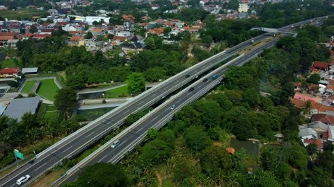 Toll Road Stock Footage 258817360