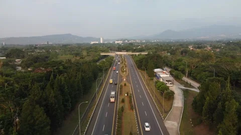 Toll Road Stock Footage 258903212