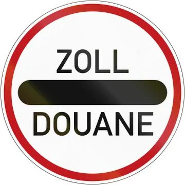 Toll Station Stock Illustration