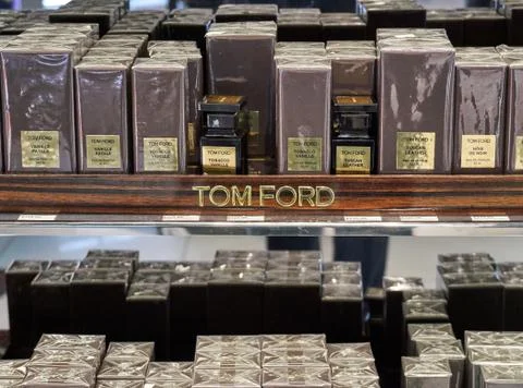 Tom Ford perfumes Stock Photos