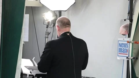 Tom Homan addresses border security and responds to criticism from the Catholic  Stock Footage 332743858