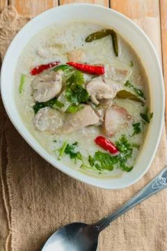 Tom Kha Gai Stock Photos