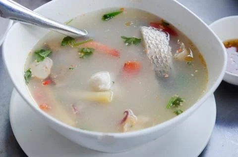 Tom yum fish Stock Photos