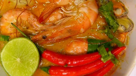 Tom Yum Kung Stock Footage 74202976