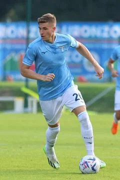  TOMA BASIC, Lazio, 2023-24, Amichevole, Friendly match, Lazio vs Auronzo,... Stock Photos