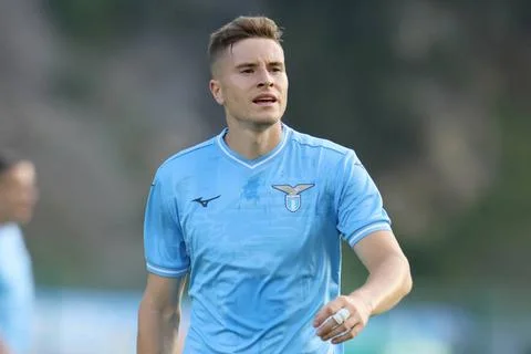  TOMA BASIC, Lazio, 2023-24, Amichevole, Friendly match, Lazio vs Auronzo,... Stock Photos