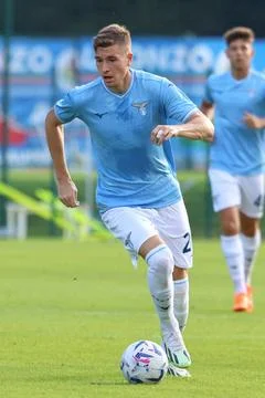  TOMA BASIC, Lazio, 2023-24, Amichevole, Friendly match, Lazio vs Auronzo,... Stock Photos