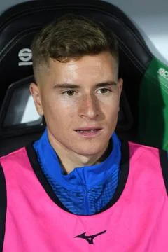  TOMA BASIC, Serie A 2023-24, Sassuolo-Lazio 0-2, primo piano, head shot s... Stock Photos