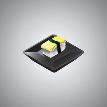 Tomago Sushi Stock-Illustration