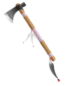 Tomahawk american indians vector illustration Stock Illustration