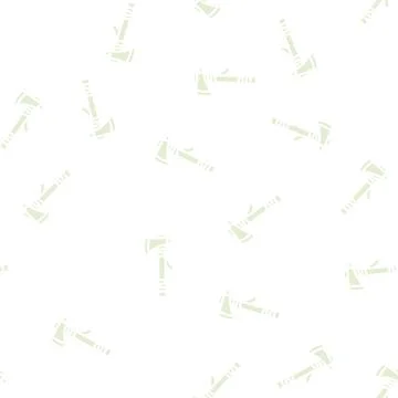 Tomahawk blade glyph vector seamless pattern Stock Illustration