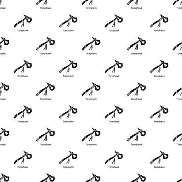 Tomahawk pattern seamless 스톡 일러스트