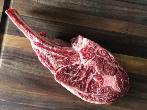 Tomahawk steak Stock Photos