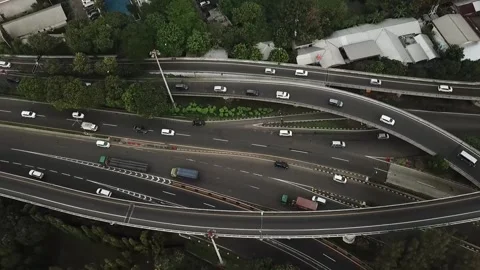Tomang Interchange 1 Stock Footage 205250257