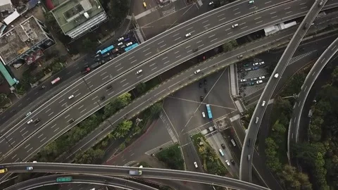 Tomang Interchange 3 Stock Footage 205251147