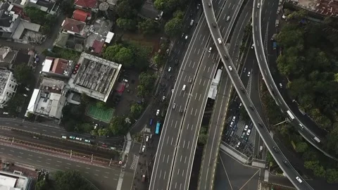 Tomang Interchange 4 Stock Footage 205251481
