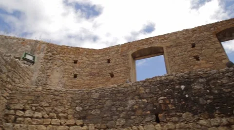 Tomar - Convent of Christ - outside Video stock 58883562