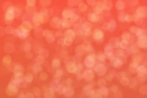 Tomato abstract defocused background, circle shape bokeh pattern. 스톡 일러스트