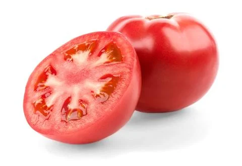 Tomato and half Stock Photos