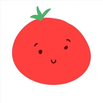 Tomato cartoon character Stock Illustration