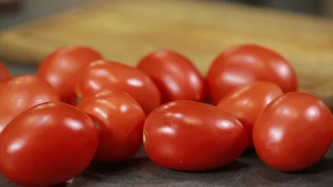 Tomato closeup Stock Footage 140995747