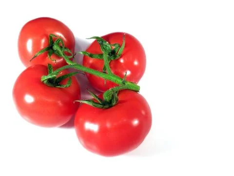 Tomato cluster Stock Photos