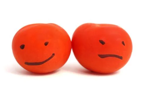 Tomato face Stock Photos