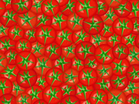 Tomato fresh red cherry background Stock-Illustration