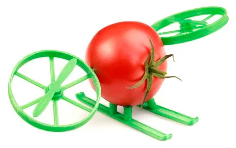 Tomato hovercraft Stock Photos