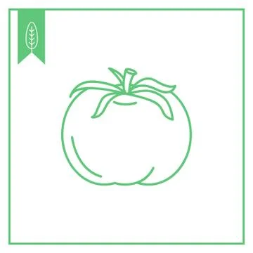 Tomato icon 스톡 일러스트