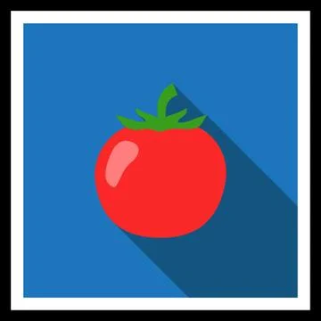Tomato icon Stock Illustration