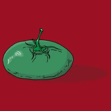 Tomato icon. Illustrazione stock