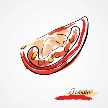 Tomato Stock Illustration