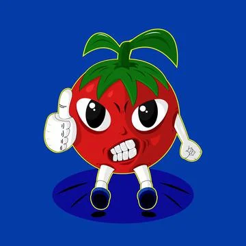 Tomato ilustration vector Stock Illustration