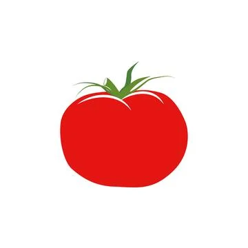 Tomato. Isolated vegetables. Vector illustration Stock Illustration