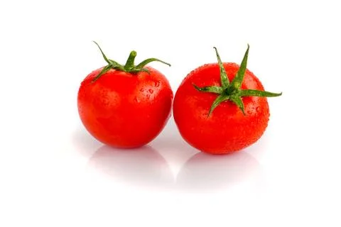 Tomato isolated on white background Stock Photos