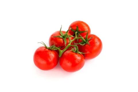 Tomato isolated on white background Stock Photos