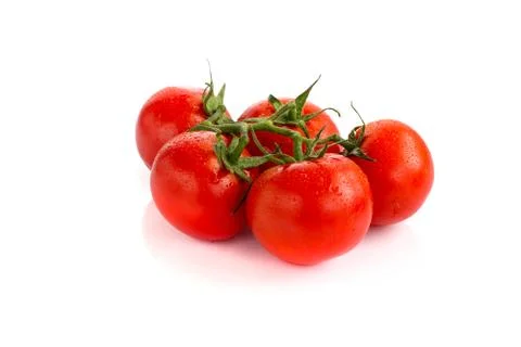 Tomato isolated on white background Stock Photos